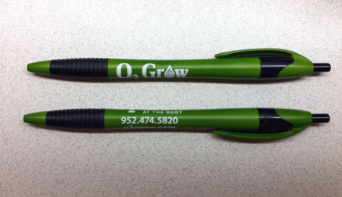 O2 Grow Custom Promotional Pens