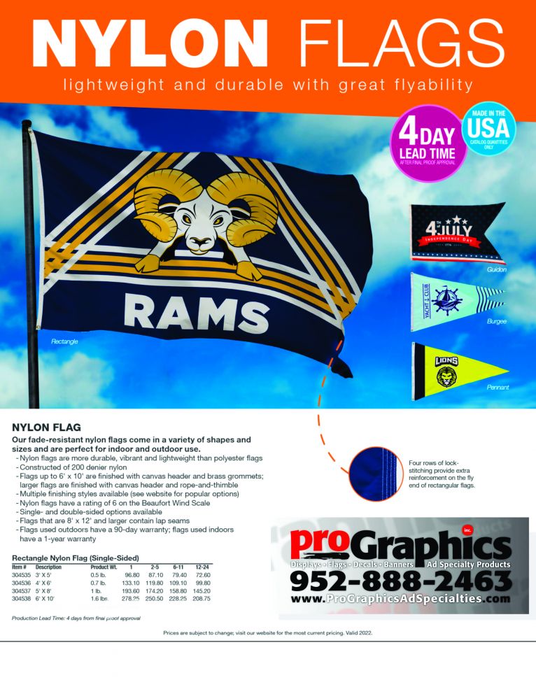 Design Your Own Company or Event Flag. Quick  Flag Pole Kits Available Also.