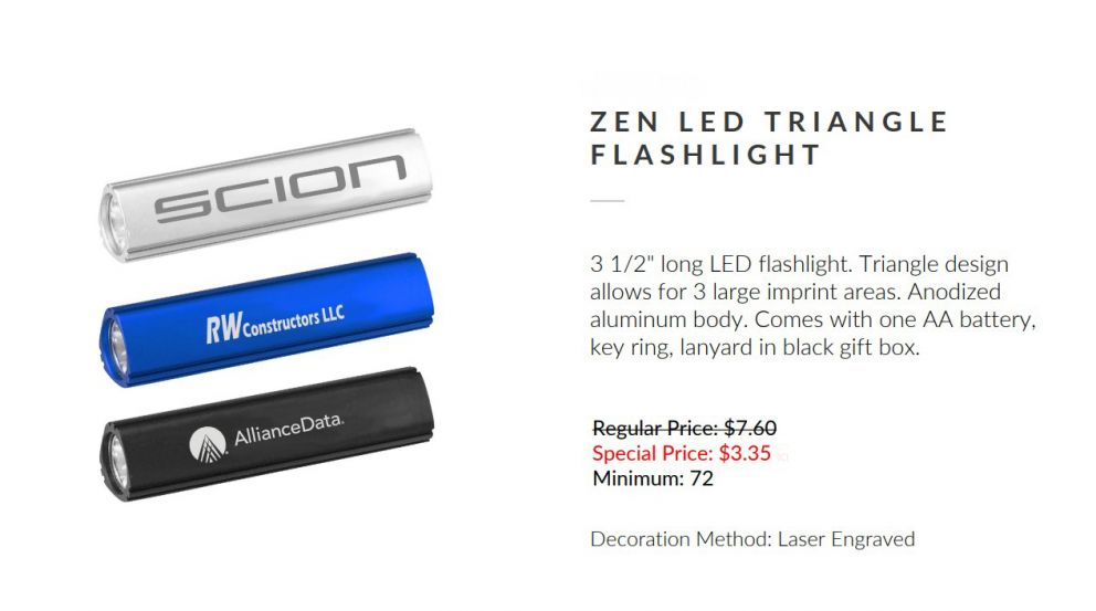 Special Closeout Pricing on this handy pocket with your company etched on the side.
